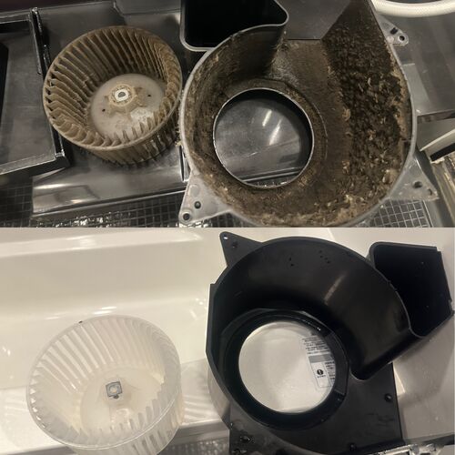 換気扇分解洗浄