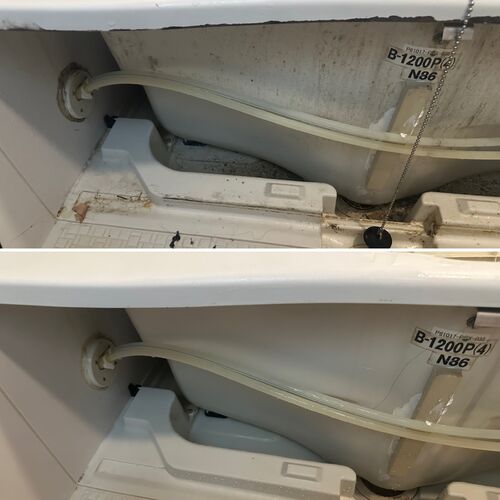 浴槽エプロン内