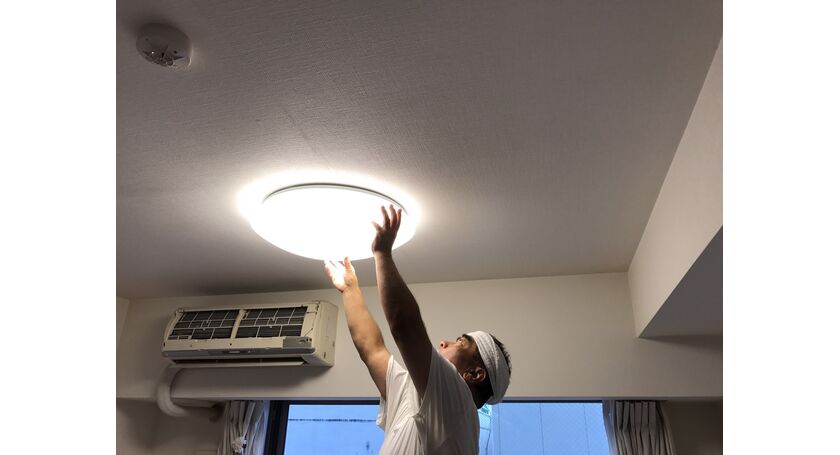 照明清掃
