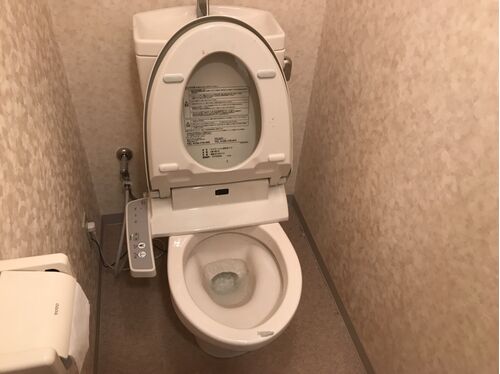 トイレ清掃前