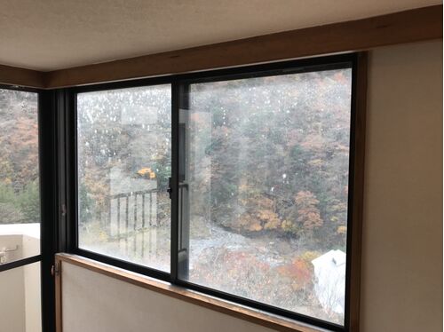 窓施工前