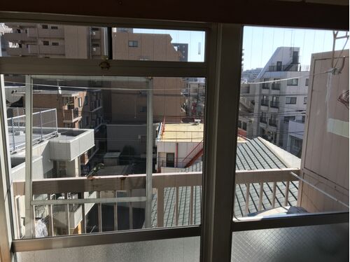 窓ガラス施工後