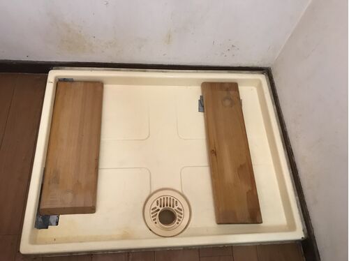 洗濯板施工後