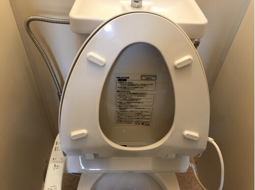 トイレ便座施工後