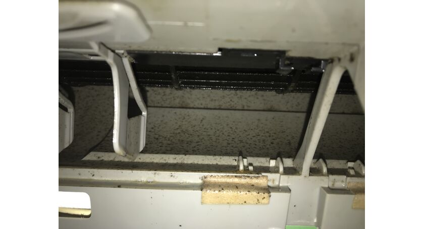 エアコン内部洗浄施工前