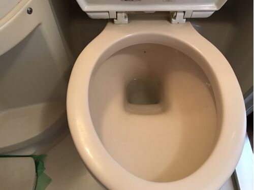 トイレ清掃後