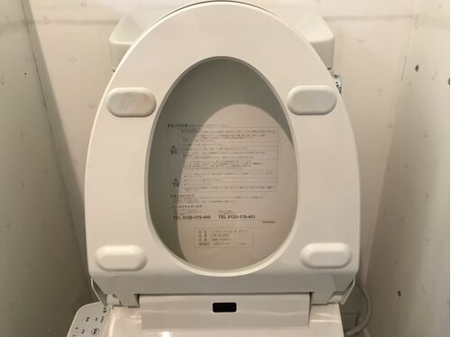 トイレ清掃後