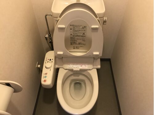 トイレ清掃後