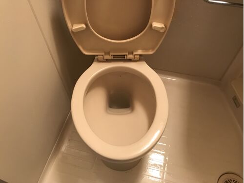 トイレ清掃後