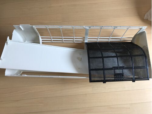 エアコン内部洗浄後