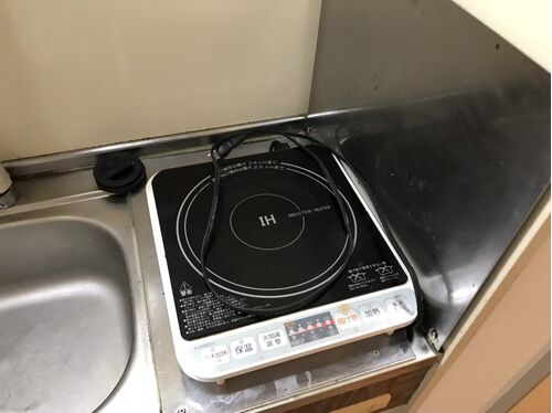 IHコンロ清掃前