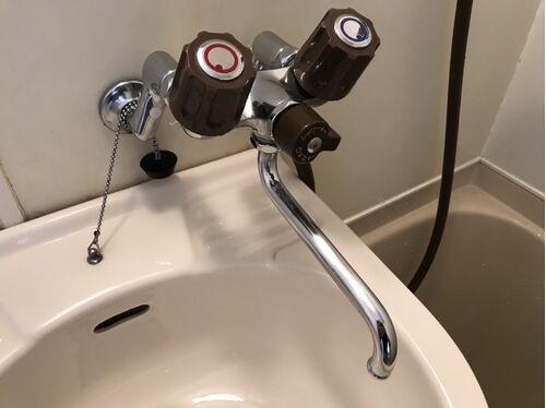 ユニットバス洗面清掃後