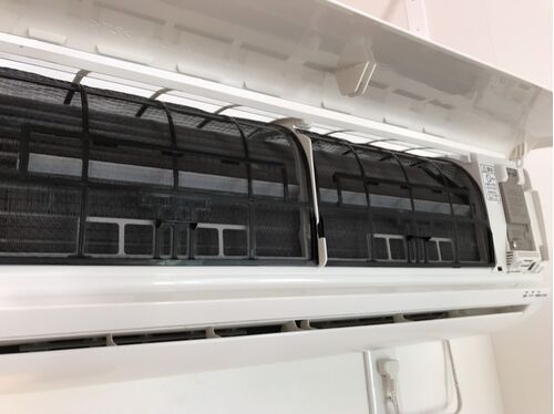エアコン簡易清掃後