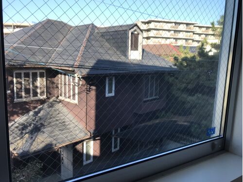 窓ガラス清掃後