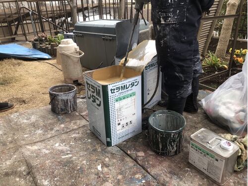 外壁上塗り塗料