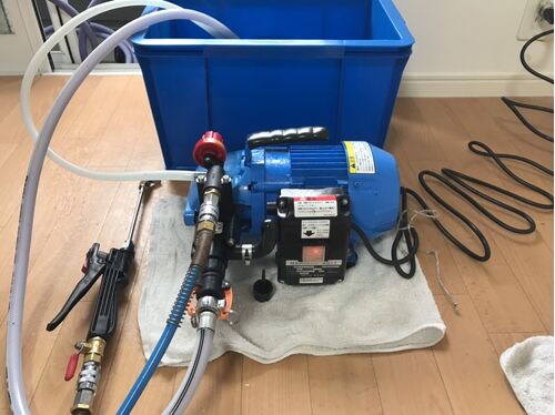 エアコン洗浄用機材