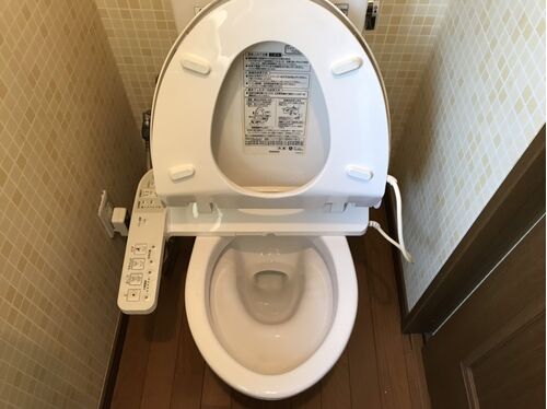 トイレ清掃後
