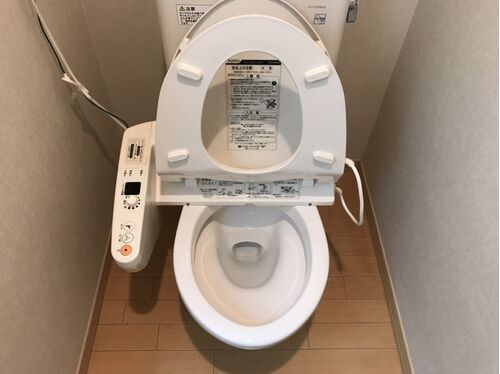 トイレ清掃後