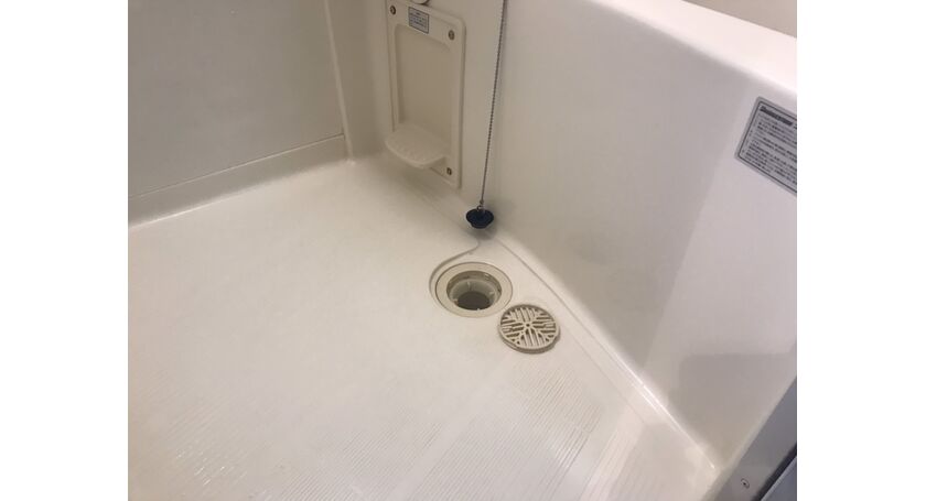 浴室清掃後