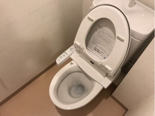 トイレ清掃後