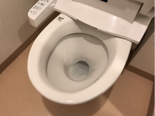 トイレ清掃後