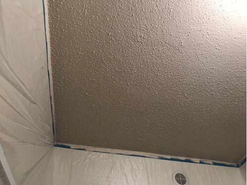 浴室塗装1層目
