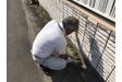 草刈り作業中