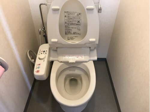 トイレ清掃後