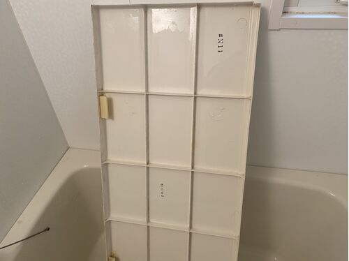 浴室清掃後
