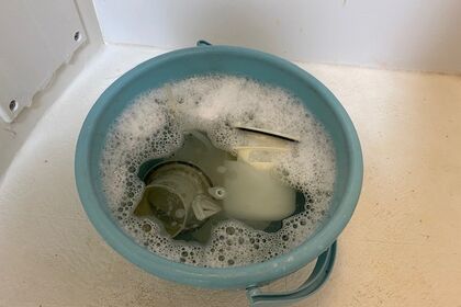 排水部品塩素つけ置き