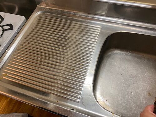 キッチン清掃前