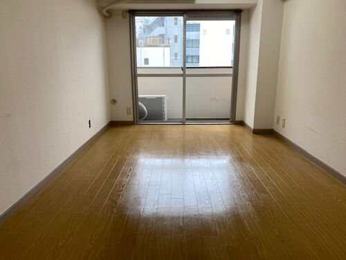 床ワックス施工